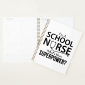 Ik ben een schoolverpleegster planner (Display)