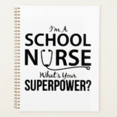 Ik ben een schoolverpleegster planner (Voorkant)