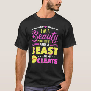 Ik ben een schoonheid in de straten en een beest i t-shirt