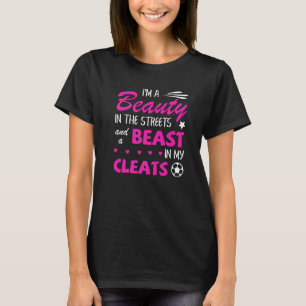 Ik ben een schoonheid in de straten en een beest i t-shirt