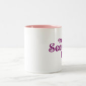 Ik ben een Scorpio-Mok Tweekleurige Koffiemok (Center)