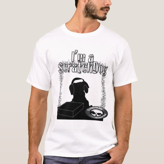 Ik ben een Scratchdog T Shirt (Voorkant)