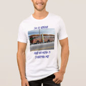 Ik ben een senior Tri-Blend shirt (Voorkant)