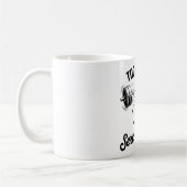 "Ik ben een serieuze gans" Mok (Links)