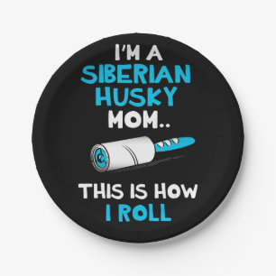 Ik ben een siberische husky moeder. Zo ga ik mijn Papieren Bordje
