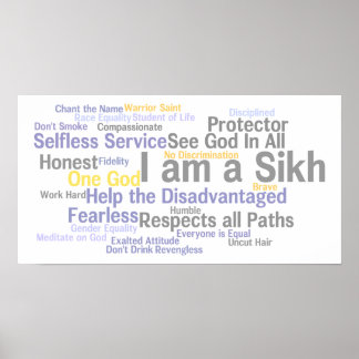 Ik ben een Sikh Poster