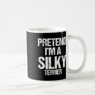 Ik ben een Silky Terrier Funny Halloween Dog Costu Koffiemok