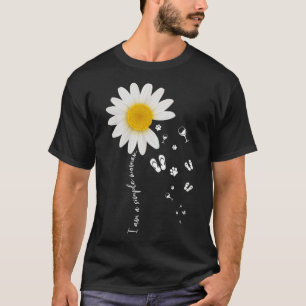 Ik ben een simpele vrouwenhond die de druppel van t-shirt