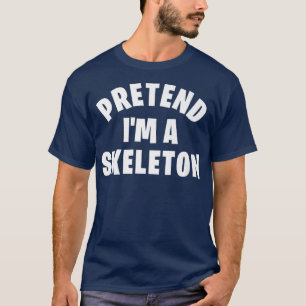 Ik ben een Skeleton Funny Halloween Costume Pa T-shirt