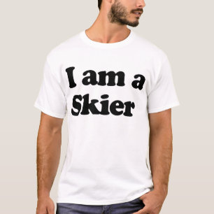 Ik ben een Skier T-shirt