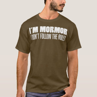 Ik ben een slaper die ik niet volg. t-shirt