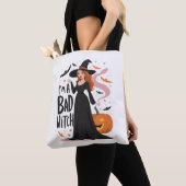 Ik ben een slechte heks tote bag (Dichtbij)
