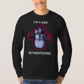 Ik ben een slechte moeder Effer Gorilla T-shirt (Voorkant)