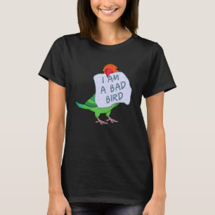 Ik ben een slechte vogel bij Fischers Lovebird Par T-shirt