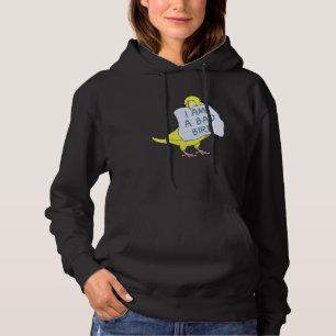 Ik Ben Een Slechte Vogel Ik Geel Parkiet Papegaai Hoodie