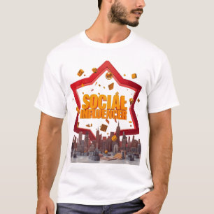 Ik ben een sociaal influencer t-shirt