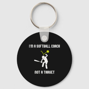 Ik ben een softll-coach, geen doelwit sleutelhanger