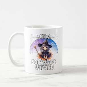 Ik ben een software wizard.b koffiemok