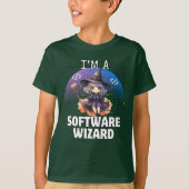 Ik ben een software wizard.b t-shirt (Voorkant)