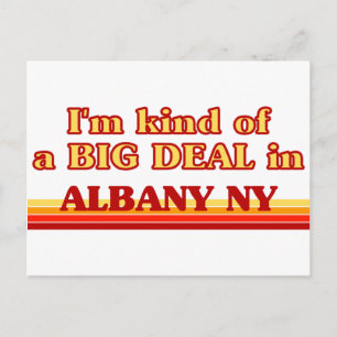 Ik ben een soort BIG DEAL in Albany Briefkaart