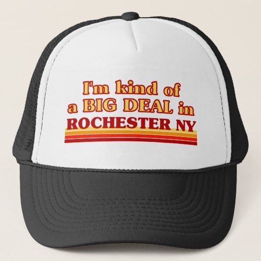 Ik ben een soort BIG DEAL in Rochester Trucker Pet (Voorkant)