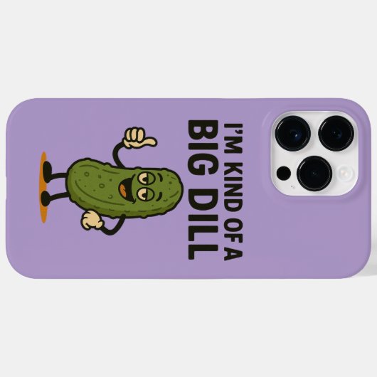 Ik ben een soort Big Dill. Case-Mate iPhone Case (Achterkant (horizontaal))