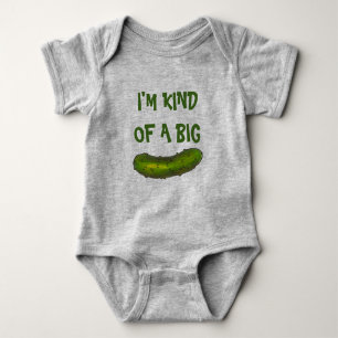 Ik ben een soort Big Dill (Deal) Green Pickle Food Romper