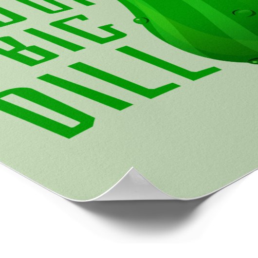 Ik ben een soort Big Dill Deal Pickle Art Print (Hoek)