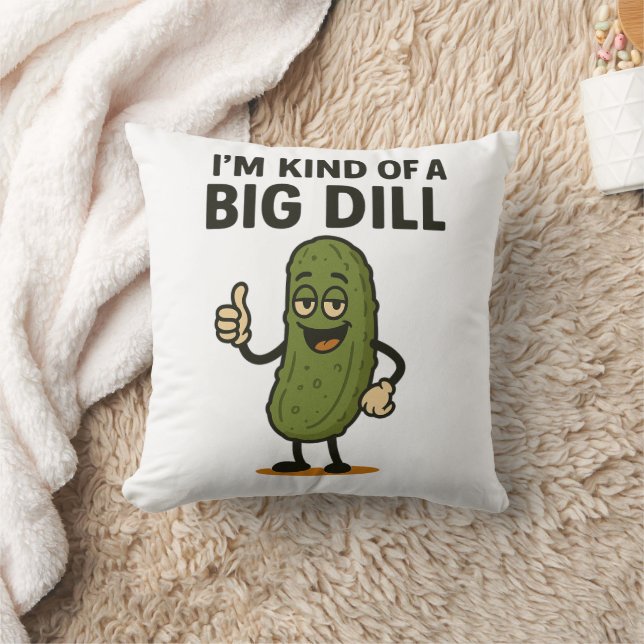 Ik ben een soort Big Dill. Kussen (Deken)