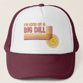 "Ik ben een soort Big Dill" Pickleball-Pet Trucker Pet (Voorkant)