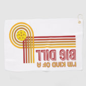 "Ik ben een soort Big Dill" Pickleball Towel Golfhanddoek (Horizontaal)