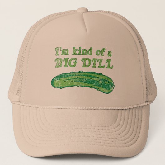 Ik ben een soort Big Dill Trucker Pet (Voorkant)
