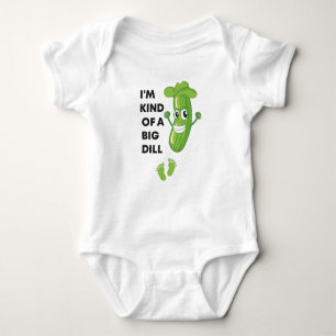 Ik ben een soort grote dal, Baby Cute Cute Pickle Romper