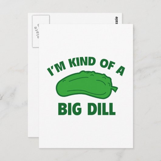 Ik ben een soort grote dal briefkaart (Voorkant / Achterkant)