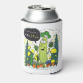 Ik ben een soort grote dal - een biologisch tuinon blikjeskoeler (Blikje Achterkant)