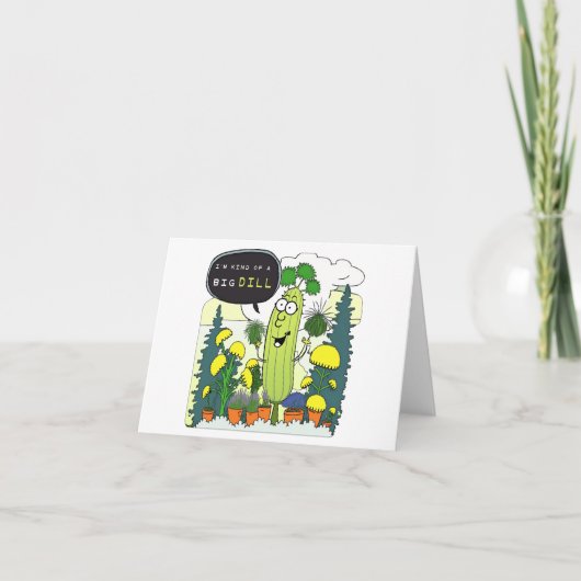 Ik ben een soort grote dal - een biologisch tuinon kaart (Voorkant)