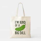 Ik ben een soort grote dal tote bag (Achterkant)