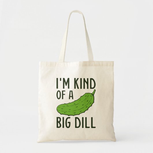 Ik ben een soort grote dal tote bag (Voorkant)