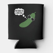 Ik ben een soort grote dill grappige pickle blikjeskoeler (Voorkant)