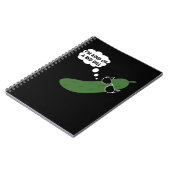 Ik ben een soort grote dill grappige pickle notitieboek (Linkerzijde)