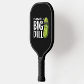 Ik ben een soort grote dill grappige pickle-peddel pickleball paddle (Links)