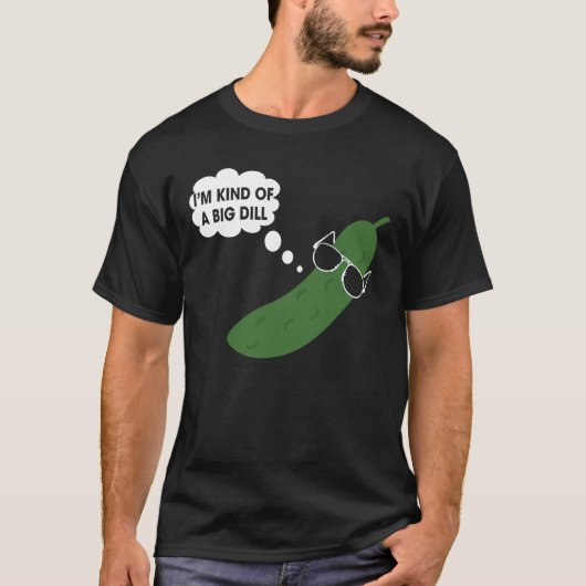 Ik ben een soort grote dill grappige pickle t-shirt (Voorkant)