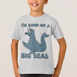 Ik ben een soort grote zegel t-shirt