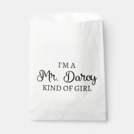 Ik ben een soort meisje van Mr Darcy. Bedankzakje