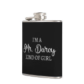 Ik ben een soort meisje van Mr Darcy. Heupfles (Links)