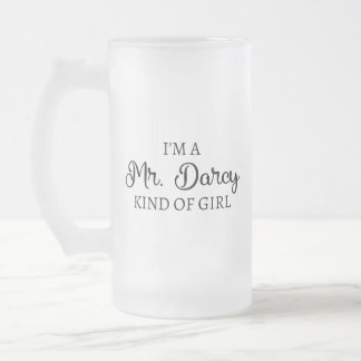 Ik ben een soort meisje van Mr Darcy. Matglas Bierpul