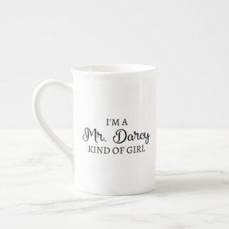 Ik ben een soort meisje van Mr Darcy. Porselein Kop