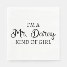 Ik ben een soort meisje van Mr Darcy.