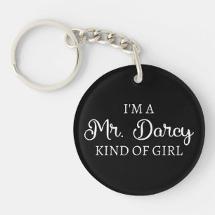 Ik ben een soort meisje van Mr Darcy. Sleutelhanger
