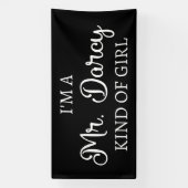 Ik ben een soort meisje van Mr Darcy. Spandoek (Verticaal)